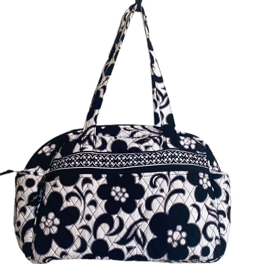 Vera Bradley Baby Diaper Bag in Night and Day Pattern